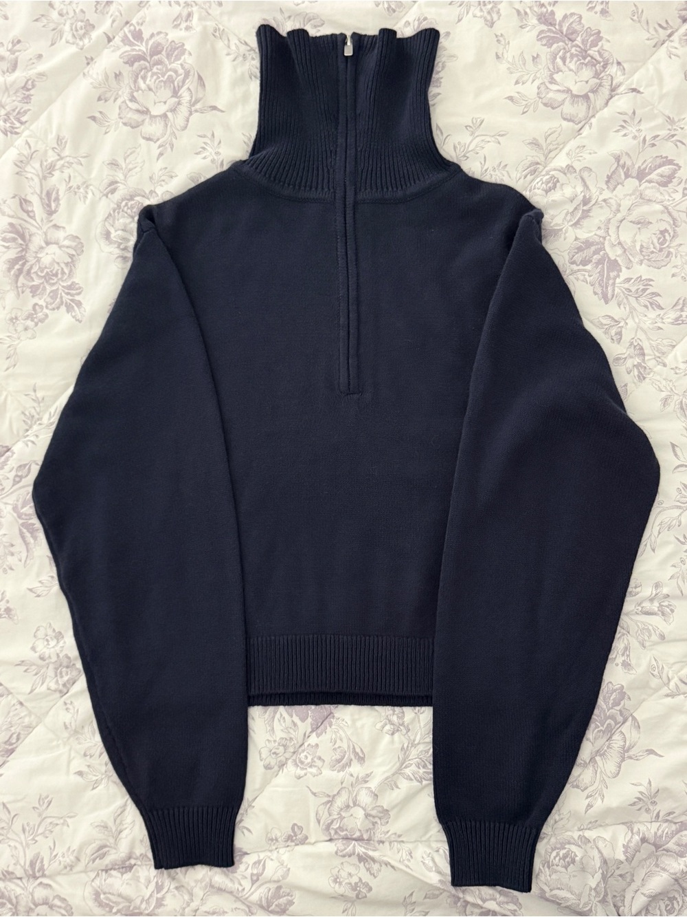 Twik By Simons Quarter Zip Sweater